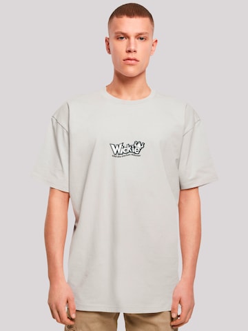 T-Shirt 'Wickie und die starken Männer Heroes of Childhood' F4NT4STIC en gris : devant