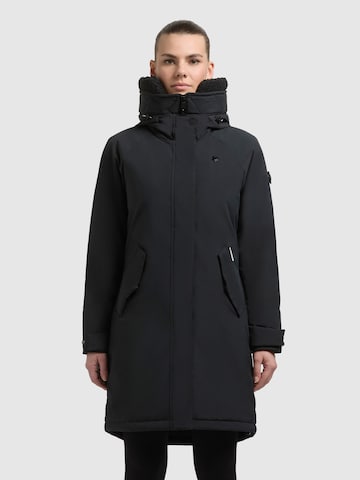 Cappotto invernale 'Semie3' di khujo in grigio: frontale