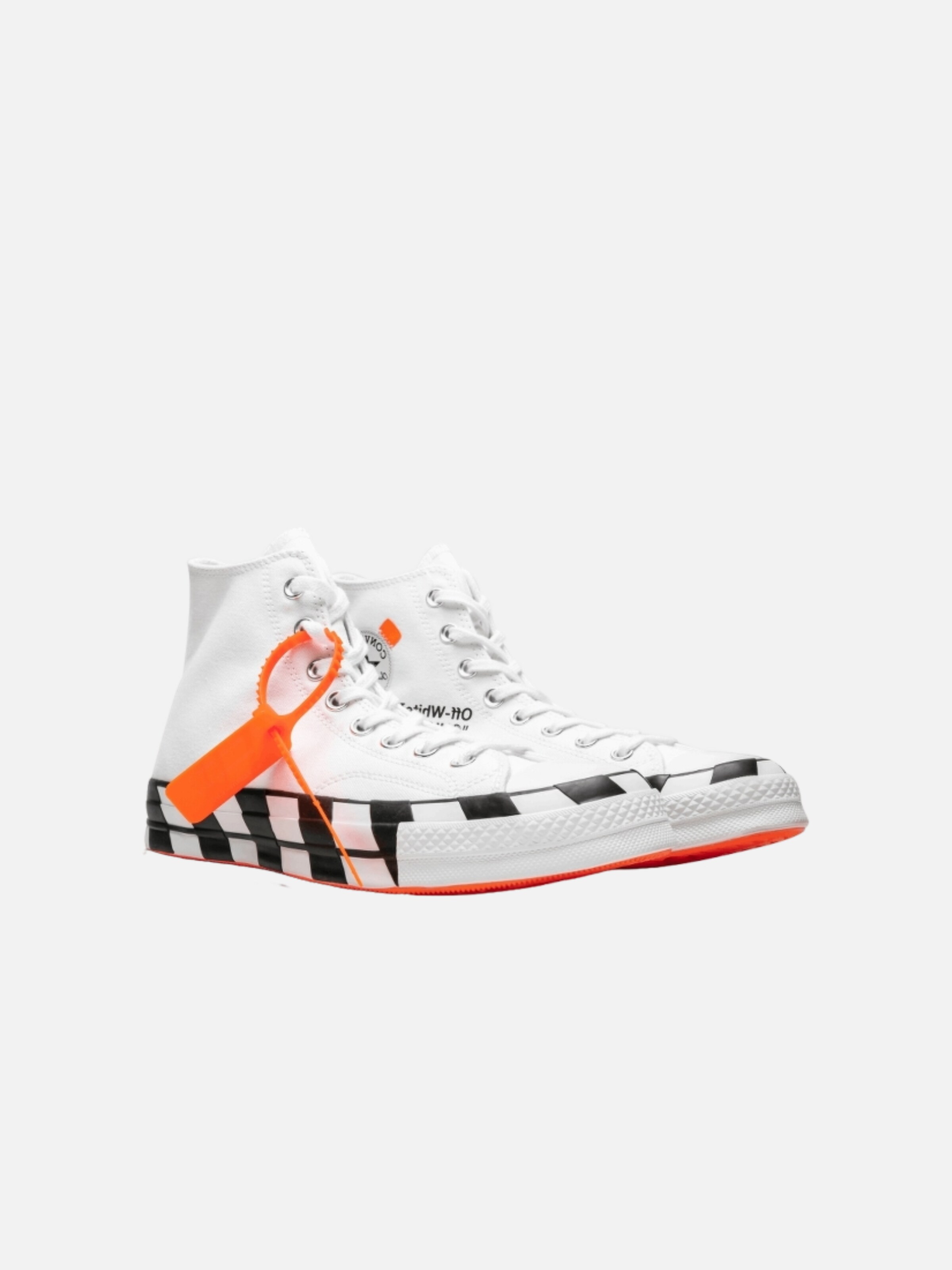Baskets hautes 'Off-White Converse Chuck Taylor 70 Stripe' NIKE en blanc