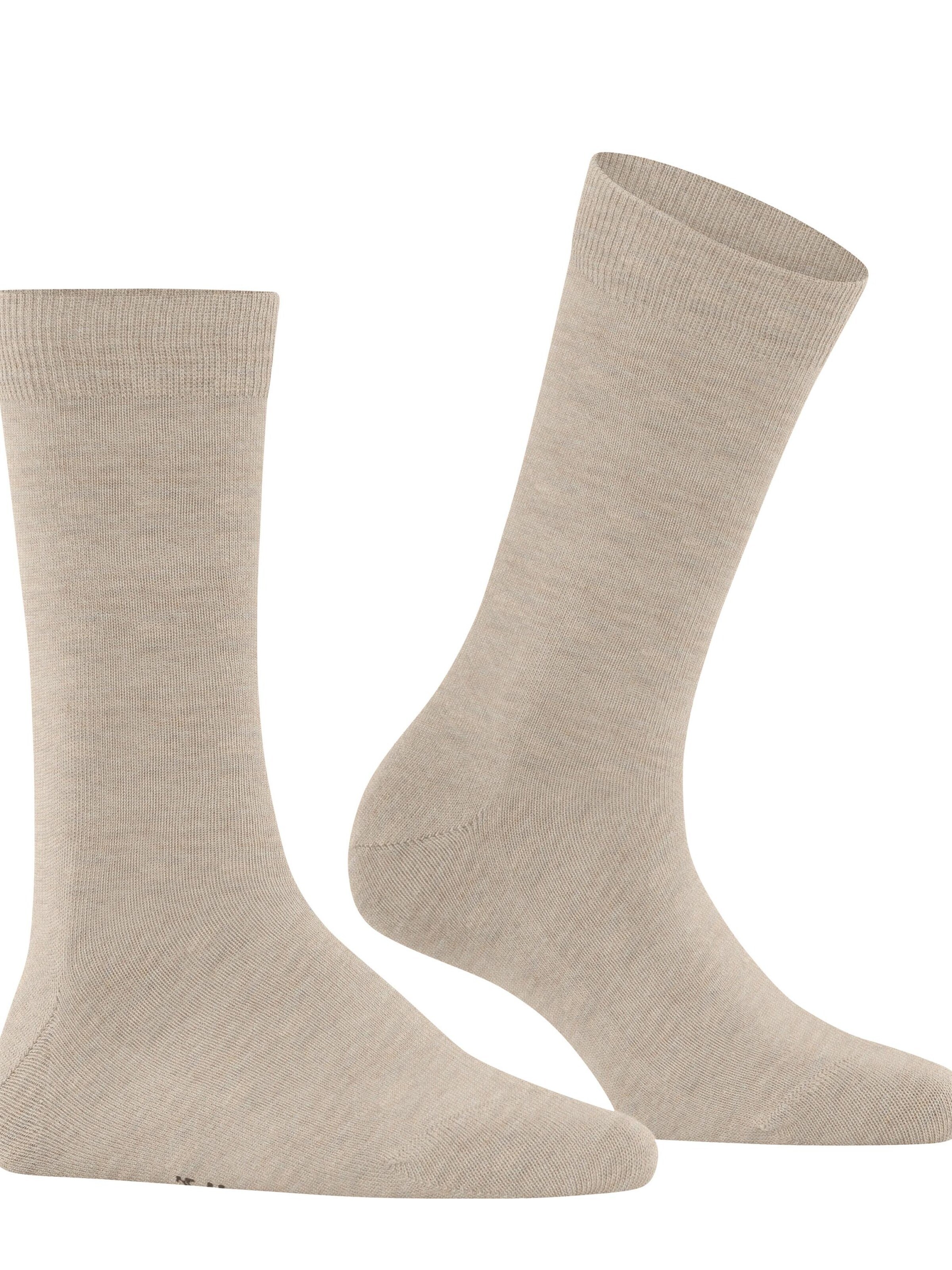 FALKE Socks 'Family' in Beige: front