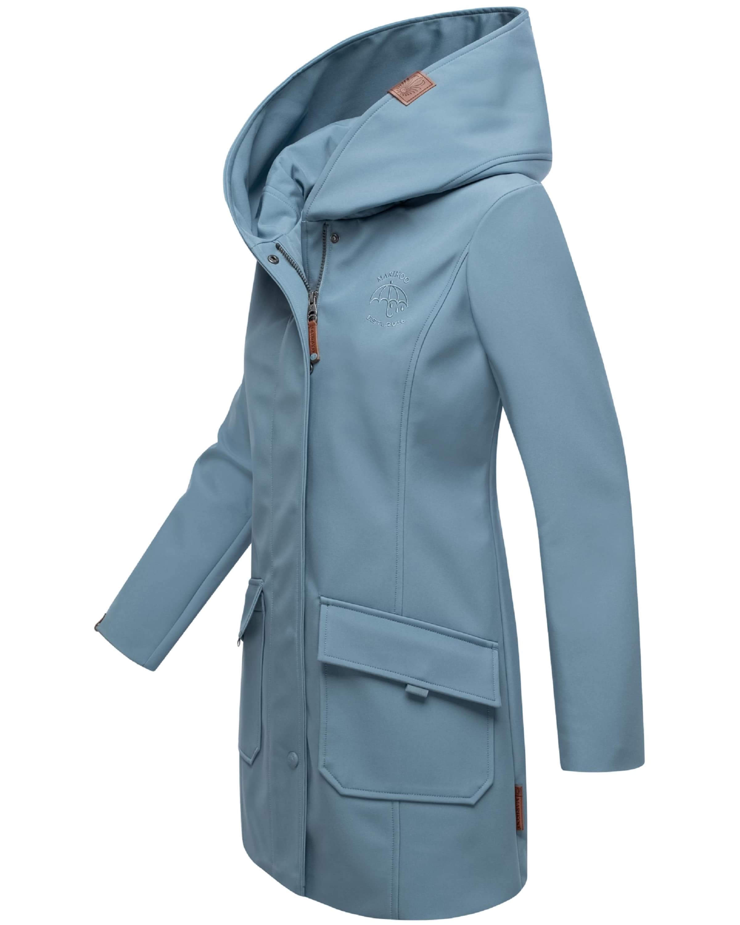 Manteau fonctionnel 'Mayleen' MARIKOO en bleu