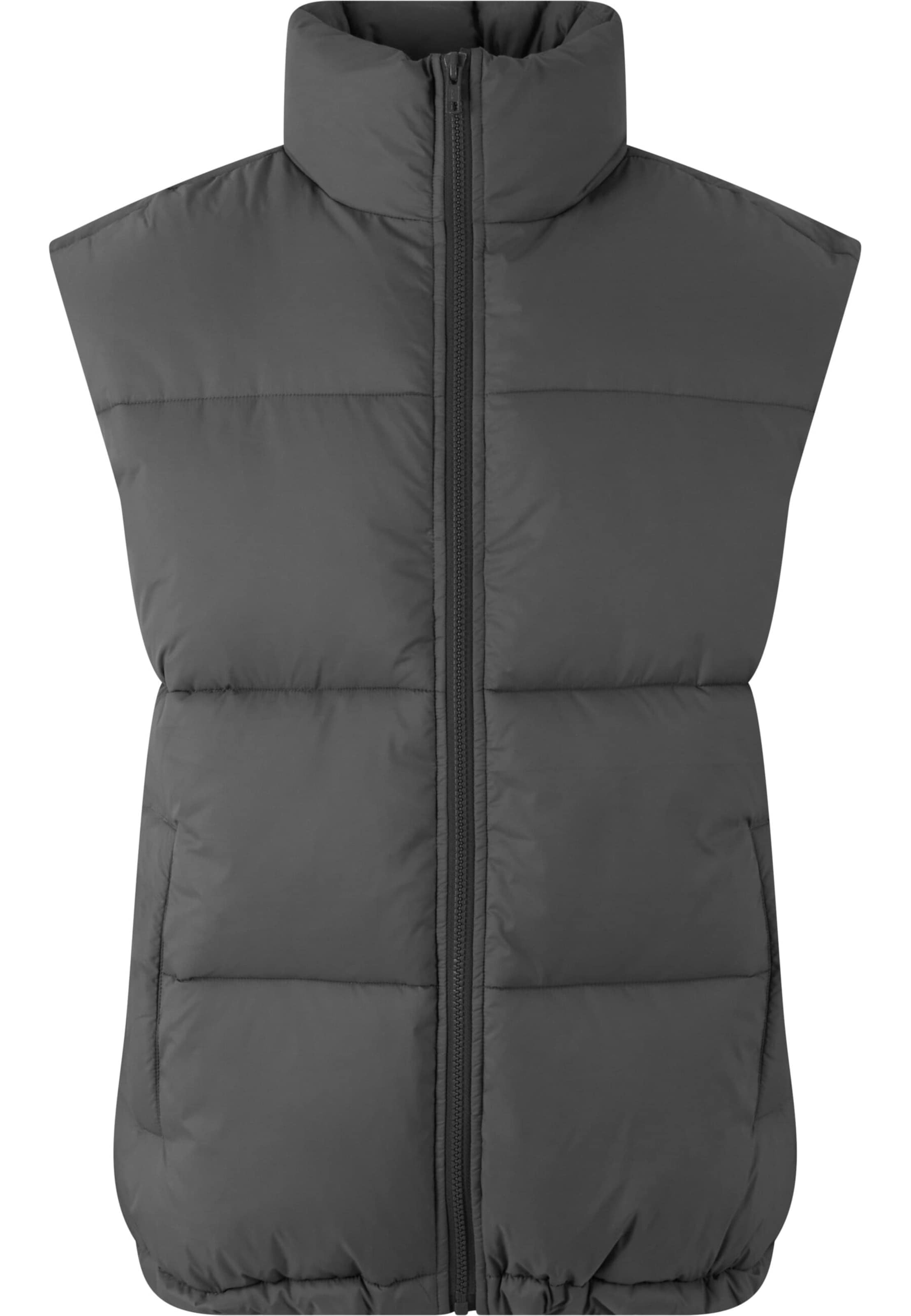 Gilet Urban Classics en gris : devant