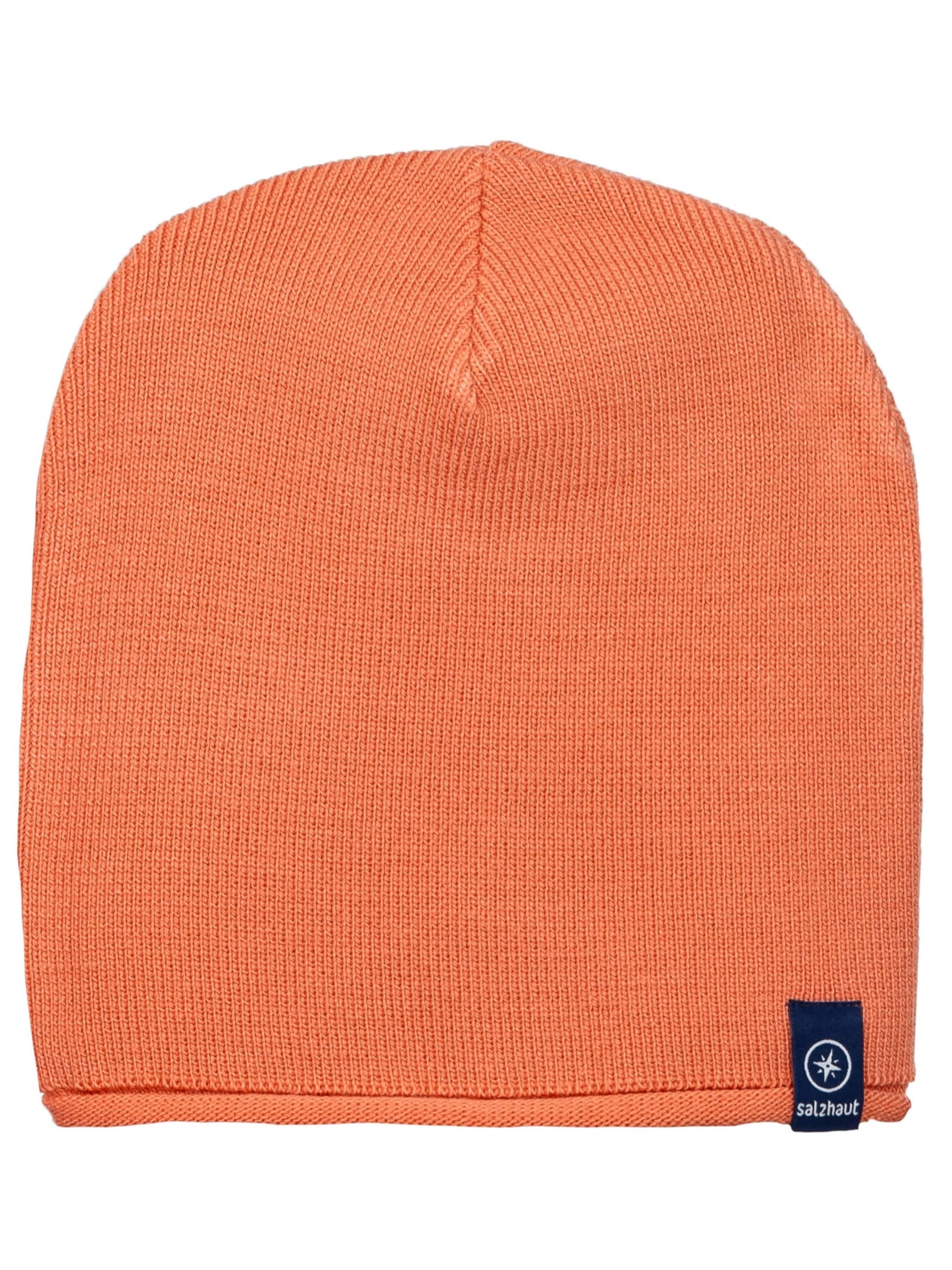 salzhaut Mütze 'KOP' in Orange: Vorderseite
