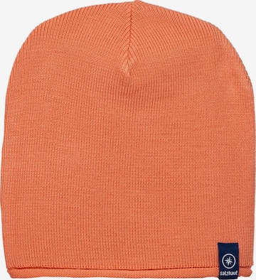 Bonnet 'KOP' salzhaut en orange : devant