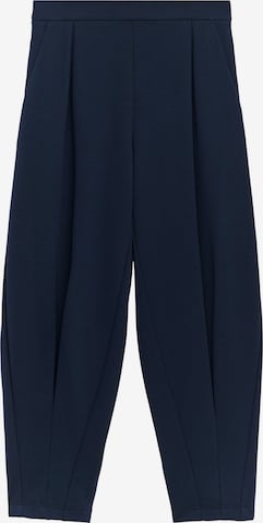 mėlyna Adolfo Dominguez Siaurėjantis Kelnės su kantu: priekis