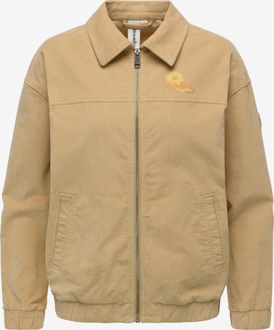 Ragwear Jacke 'Melvene' in camel / zitrone / orange, Produktansicht