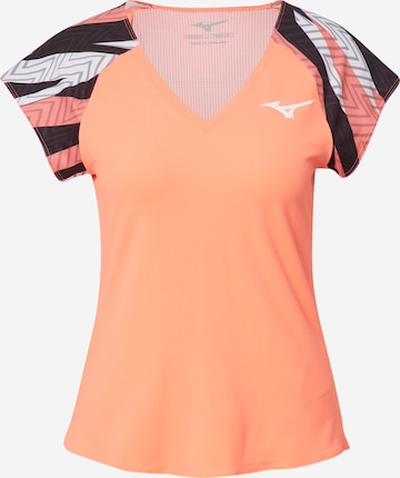 MIZUNO Toiminnallinen paita värissä oranssi: edessä