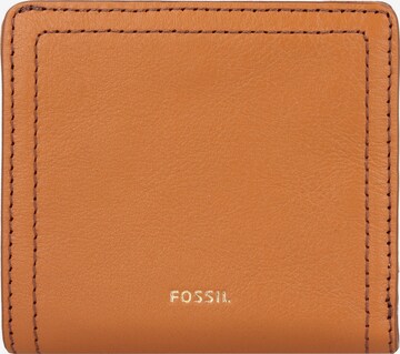 FOSSIL Wallet 'Logan' in Orange: front