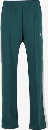 Kelnės iš Karl Kani, spalva – tamsiai žalia / balkšva, Prekių apžvalga