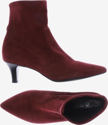PETER KAISER Dress Boots in 38 in Red: front