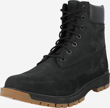 TIMBERLAND Lace-up boots in Black: front
