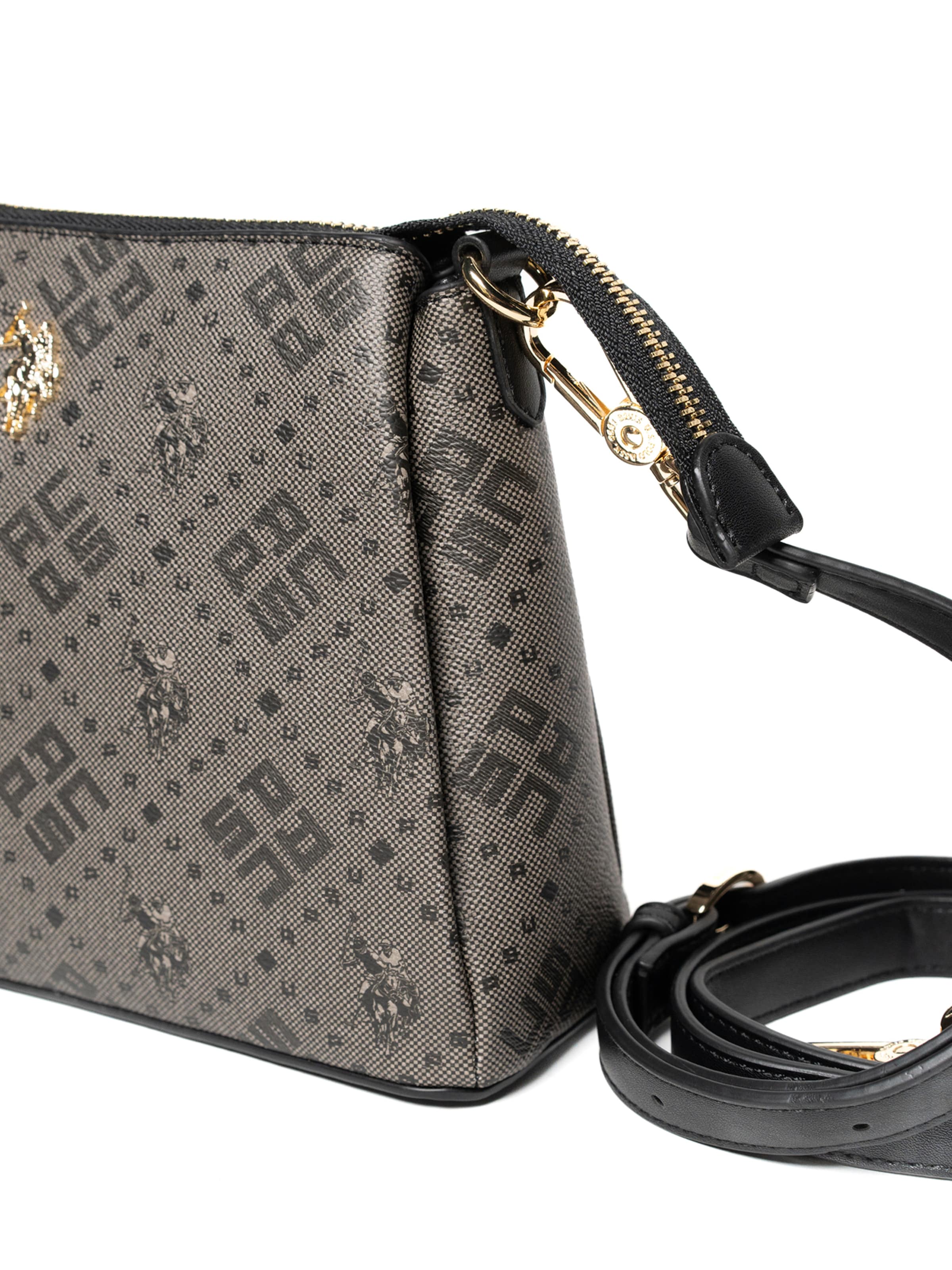 Borsa a tracolla di U.S. POLO ASSN. in nero