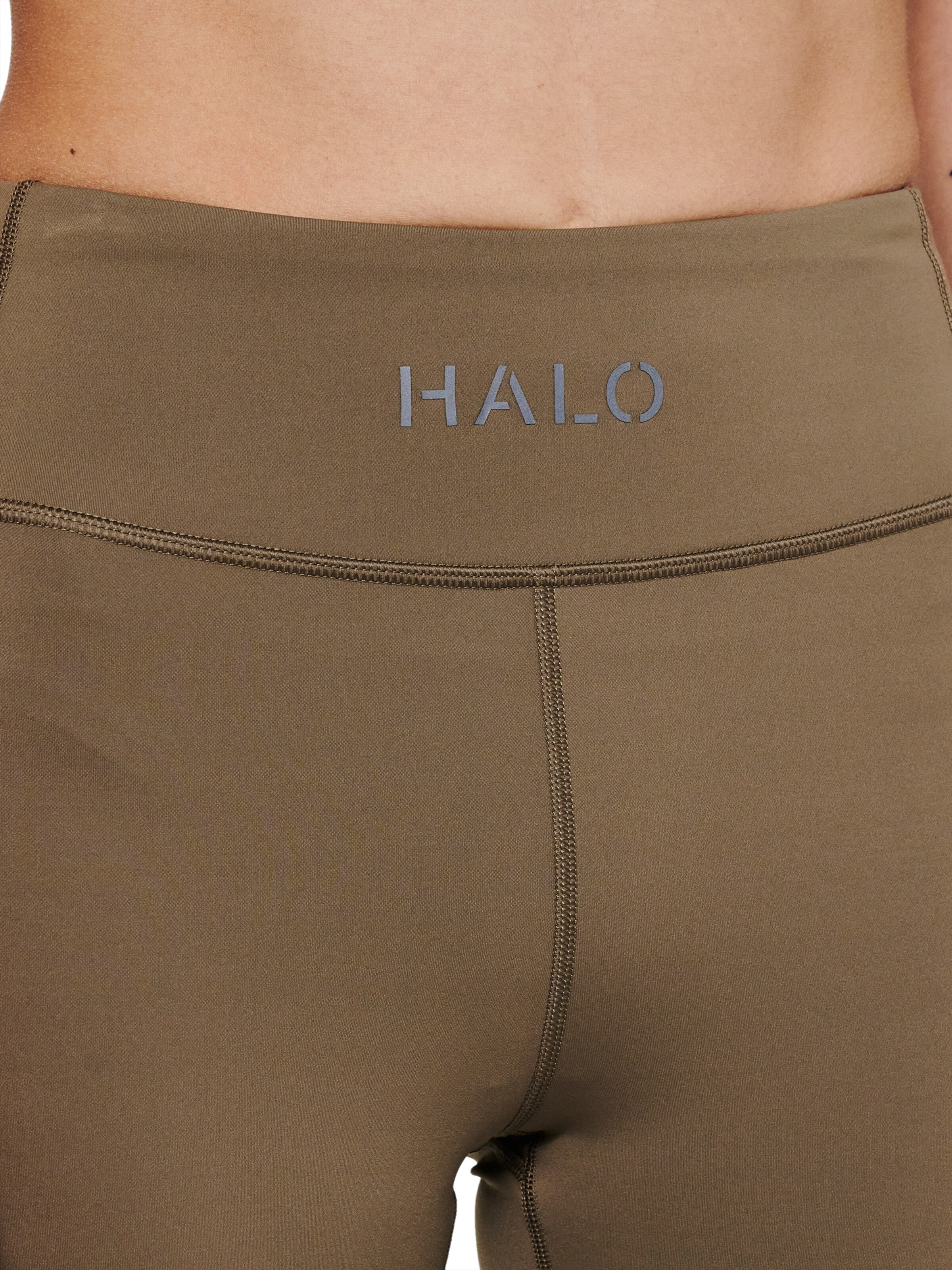 HALO Skinny Workout Pants in Brown