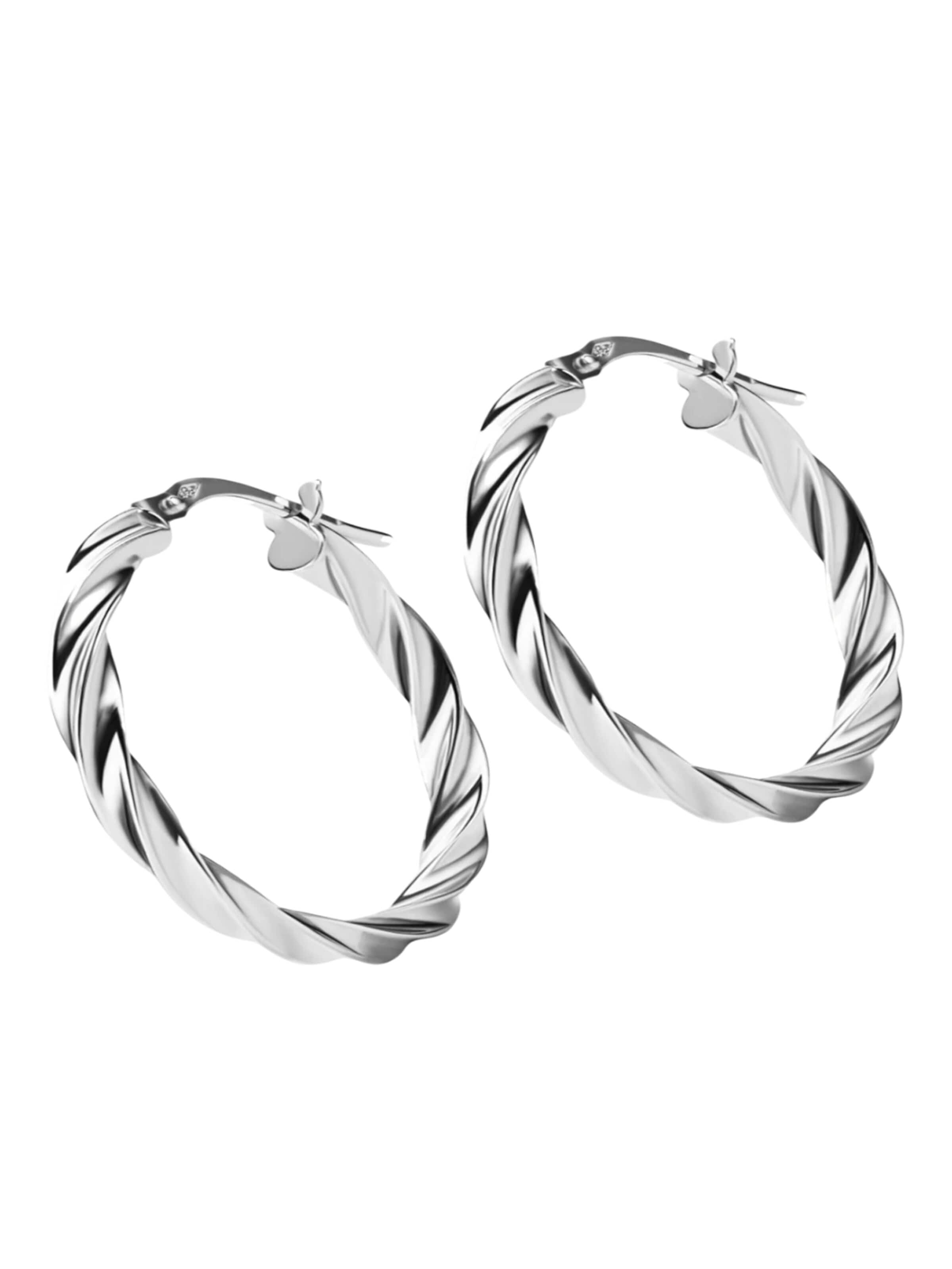 Boucles d'oreilles 'Ohrringe aus 585 Weißgold' DIAMANT LETERNEL en blanc
