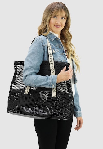 HARPA Shopper 'ABBY' in Zwart: voorkant