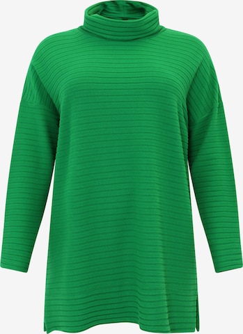 Yoek Sweater in Green: front