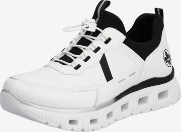 Rieker - Zapatillas deportivas bajas en blanco: frente