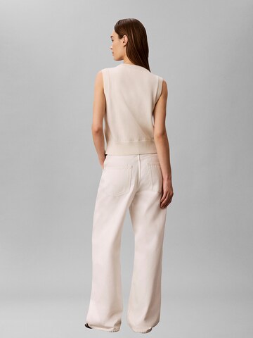Haut Calvin Klein Jeans en beige
