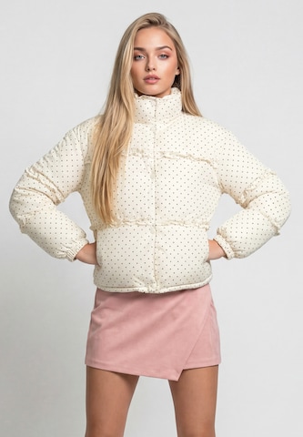 MYMO - Chaqueta de invierno 'Pop' en beige: frente