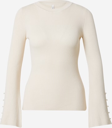 Pullover 'ONLNATASCHA' di ONLY in beige: frontale