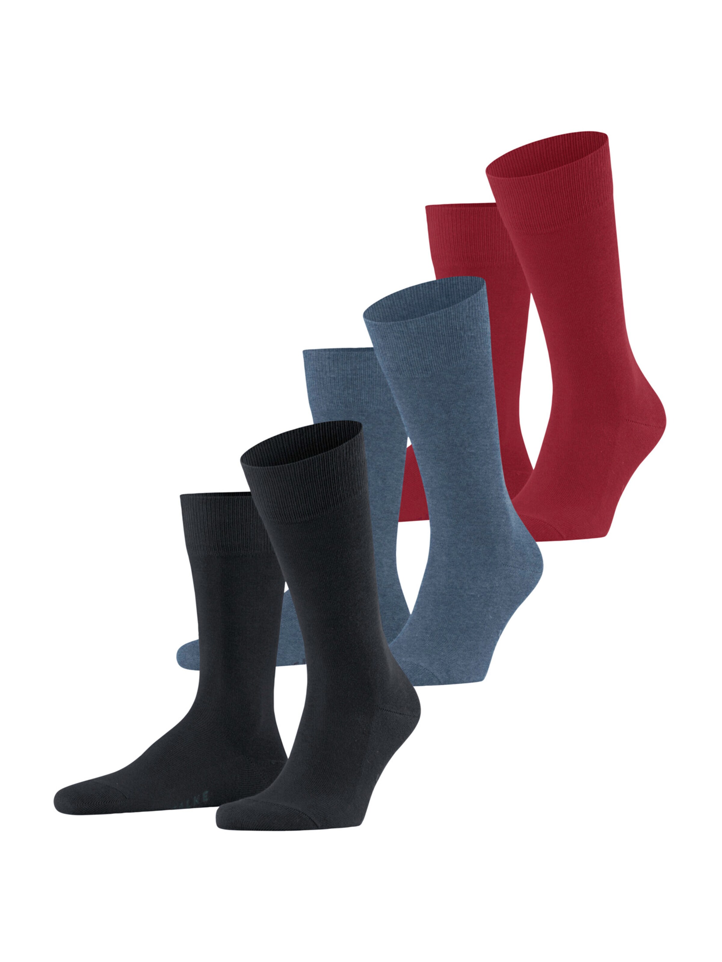 Chaussettes 'Family' FALKE en bleu