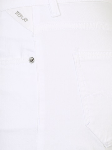 REPLAY Regular Shorts 'ANYTA' in Weiß