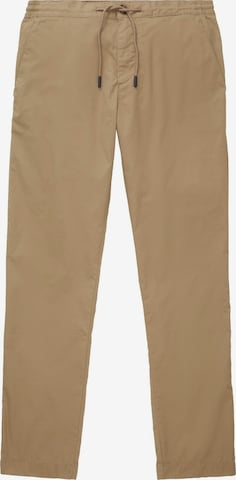 Regular Pantalon chino TOM TAILOR en beige : devant