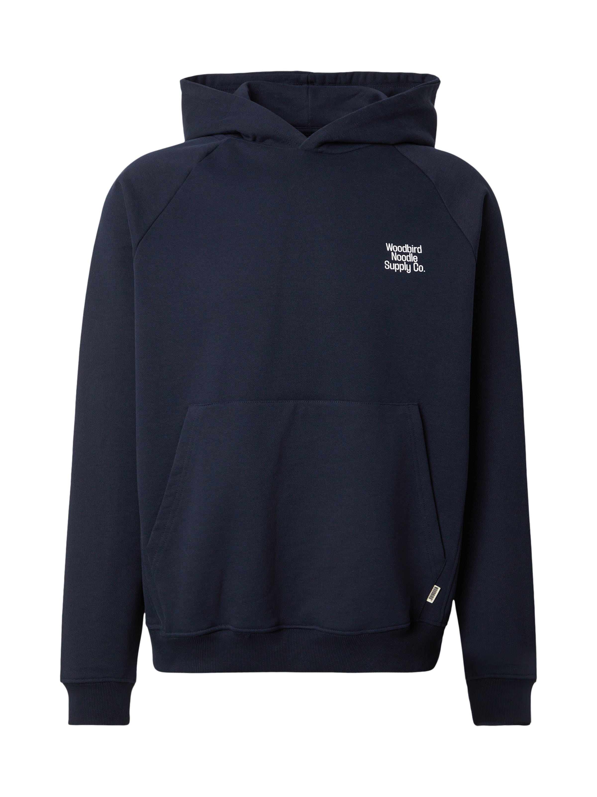 Woodbird Свитшот 'Paw Supply' в Синий: спереди