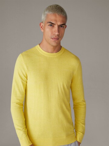 STRELLSON Sweater ' Zion ' in Yellow: front