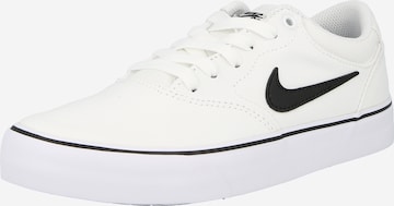 Nike SB - Sapatilhas baixas 'Chron 2' em branco: frente