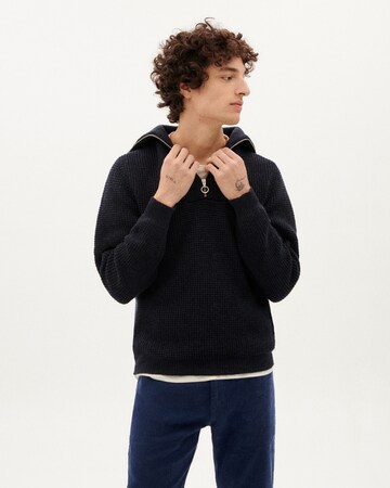 Thinking MU Sweater 'Helio' in Blue: front