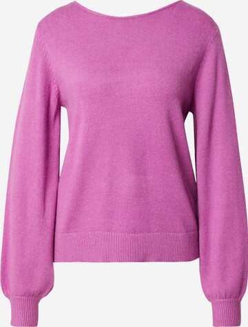 VILA Sweter 'RIL' w kolorze fioletowy
