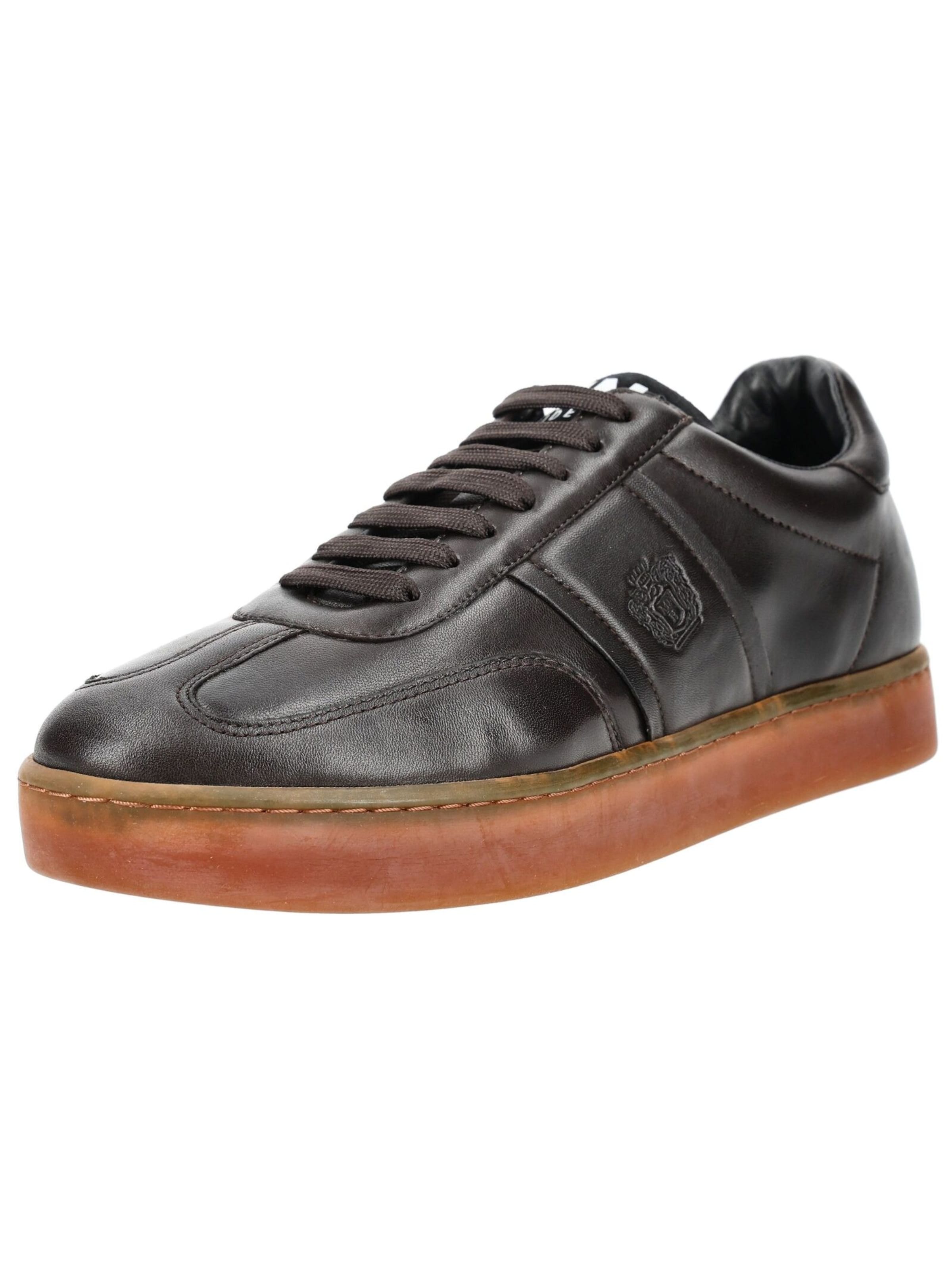 MELVIN & HAMILTON Sneakers laag in Bruin: voorkant