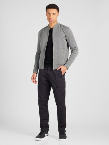 Les Deux Regular fit Sweat jacket in Grey