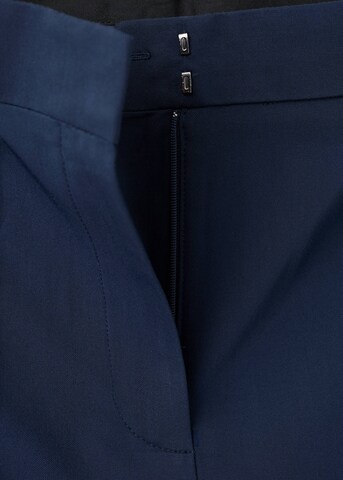 MANGO Regular Pants 'Centauri' in Blue