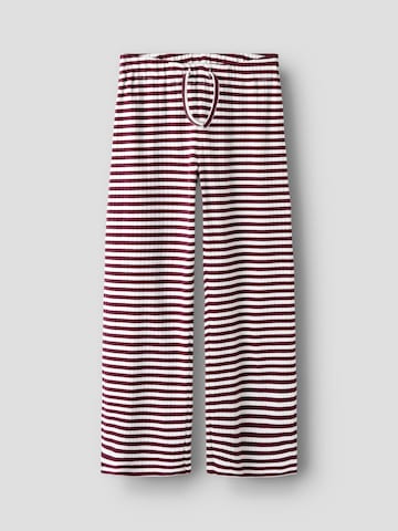 Regular Pantalon 'Suraja' NAME IT en rouge