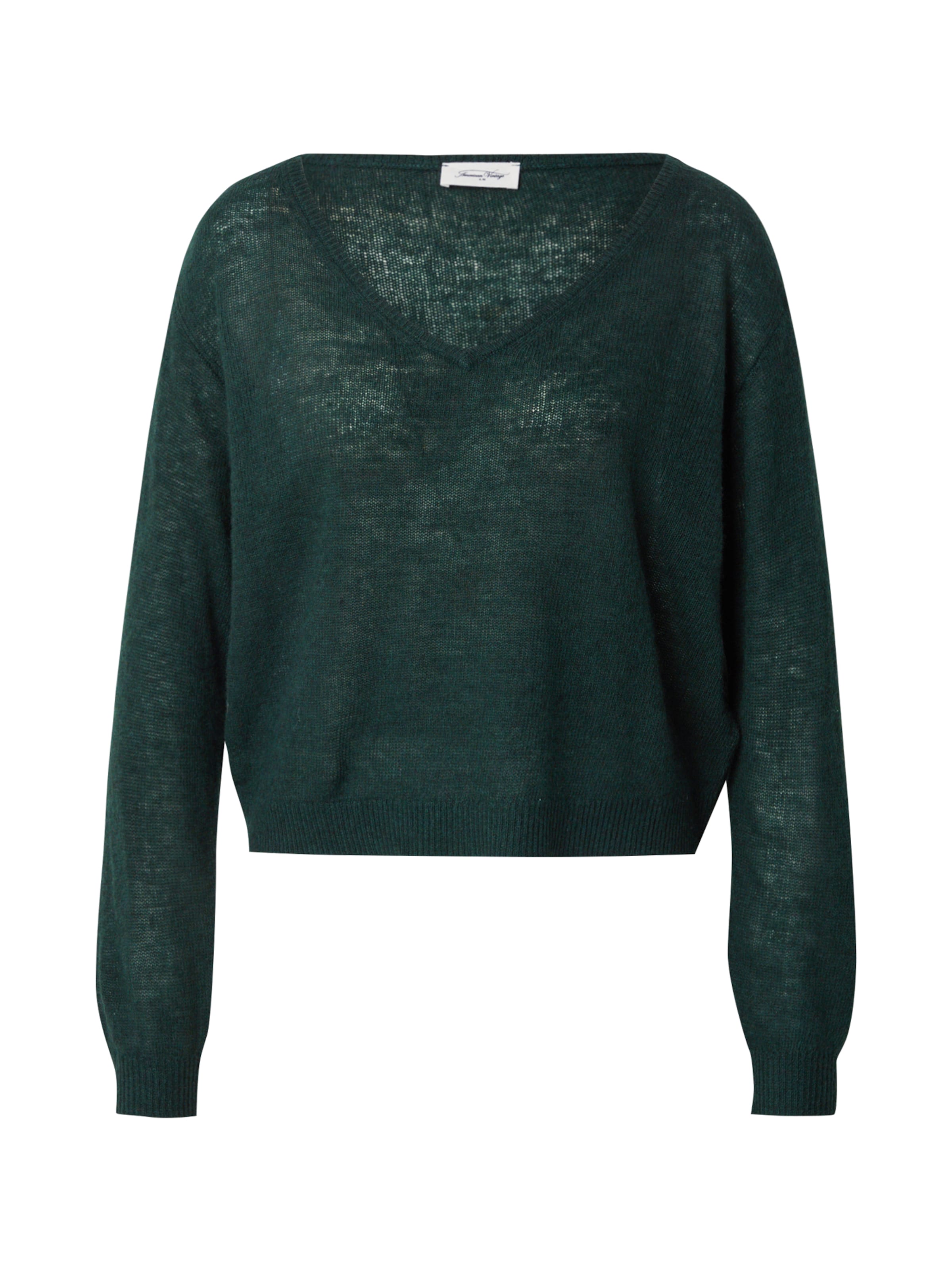 Pull-over 'DUMY' AMERICAN VINTAGE en vert : devant