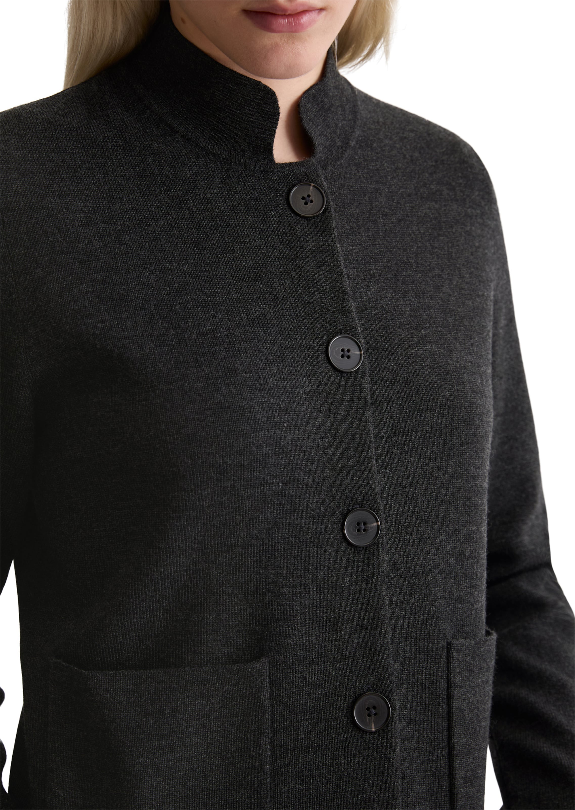 Marc O'Polo Strickjacke in Grau