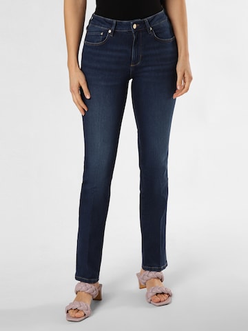 s.Oliver Bootcut Broek ' Beverly ' in Blauw: voorkant