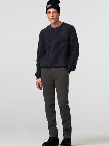 MEYER Slim fit Chino trousers 'Bonn' in Grey