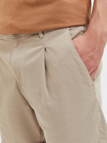 Regular Pantalon chino 'Gabriel' SELECTED HOMME en beige