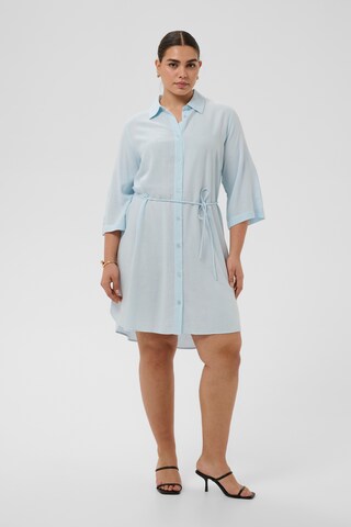 KAFFE CURVE - Vestido 'KCmille' em azul