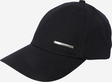 Casquette Calvin Klein en noir : devant