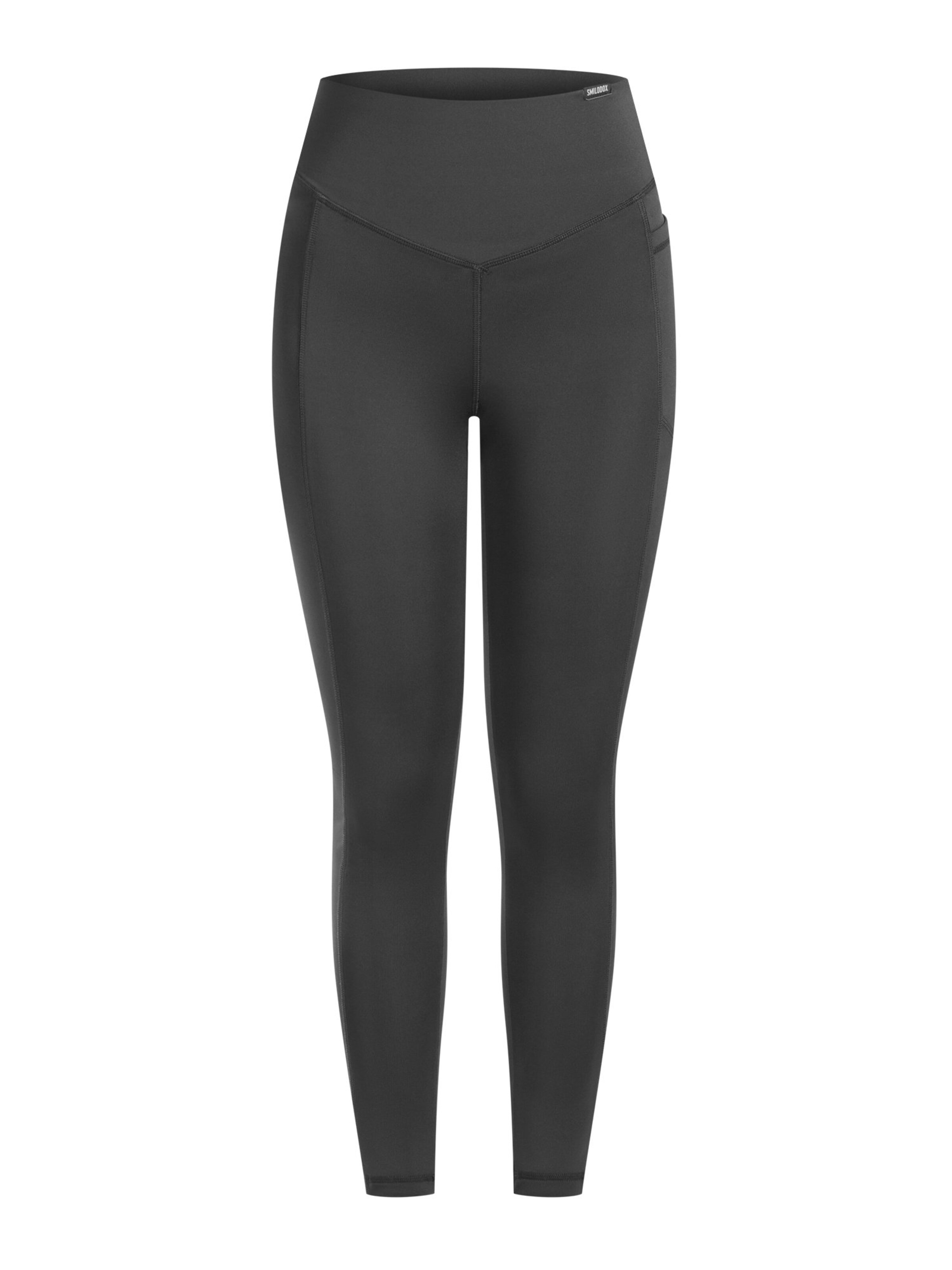 Coupe slim Leggings ' Leticia ' Smilodox en gris : devant