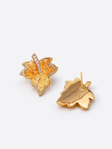 Boucles d'oreilles 'Golden Maple' LanLivia en jaune