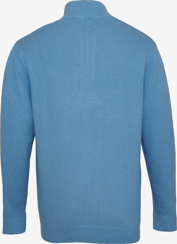 U.S. POLO ASSN. Sweater 'Half Zip' in Blue