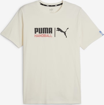 PUMA Performance Shirt in Beige: front