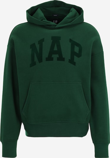 GAP Sweater majica 'NAP' u kraljevski zelena / tamno zelena, Pregled proizvoda