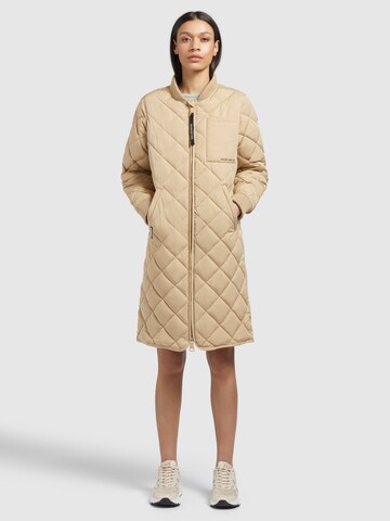 Manteau mi-saison 'Mary' khujo en beige : devant