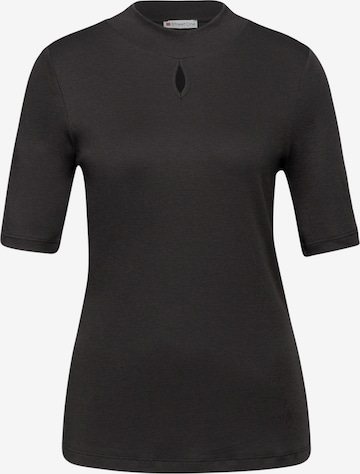 STREET ONE Shirt in Schwarz: Vorderseite